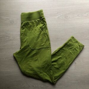 Woman’s Fabletics Green Joggers with Tapered Legs